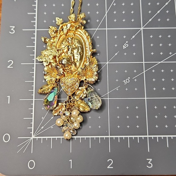 Kirks Folly Vintage Necklace AB Gold-tone - Picture 5 of 5